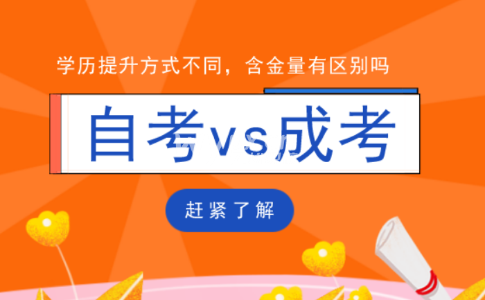 成人教育和自考本科哪个含金量高